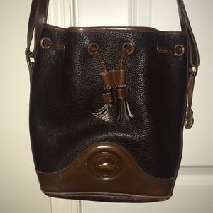 Vintage dooney and bourke leather bag